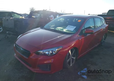 2017 Subaru Impreza 2.0I Sport из США, поврежденный, VIN 4S3GTAM67H3717418